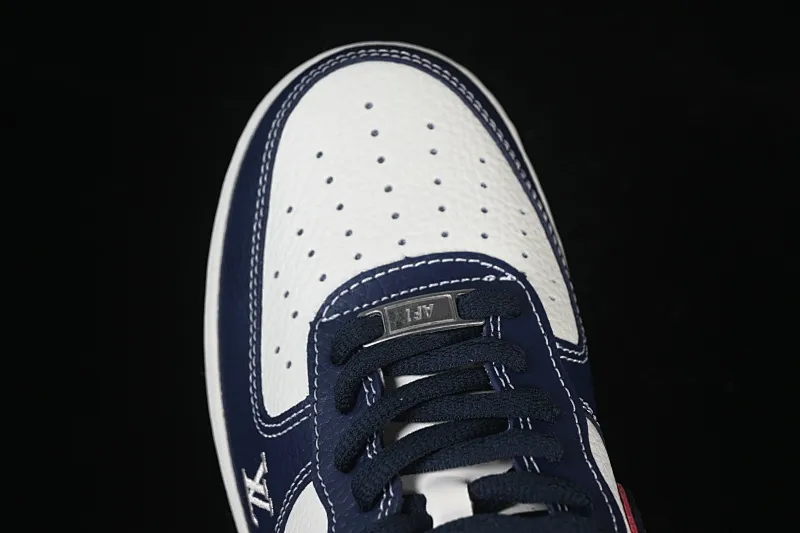 All categories Nk Air Force 1 Air Force series Nk Air Force 1 Low Air Force low top Nike Air Force 1'07 Low Sup tripartite joint white blue wine red Air Force 1 low top casual sneakers YF9511-801